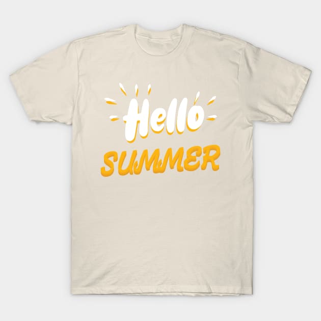 Summer T-Shirt by mutarek